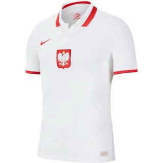 Thailande Maillot Pologne 1ª 2020 Blanc Thailande Maillot Pologne 1ª 2020 Blanc