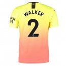 Maillot Manchester City NO.2 Walker 3ª 2019-20 Orange