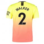 Maillot Manchester City NO.2 Walker 3ª 2019-20 Orange