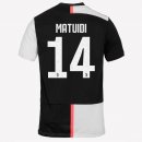 Maillot Juventus NO.14 Matuidi 1ª 2019-20 Blanc Noir