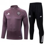 Sweatshirt Manchester United 2025-26 Purpura 5