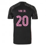 Maillot Real Madrid 3ª NO.20 Vini Jr. 2020-21 Noir