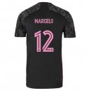 Maillot Real Madrid 3ª NO.12 Marcelo 2020-21 Noir