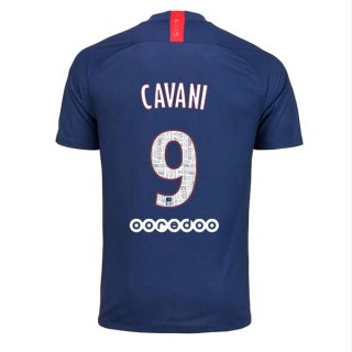 Maillot Paris Saint Germain NO.9 Cavani 1ª 2019-20 Bleu