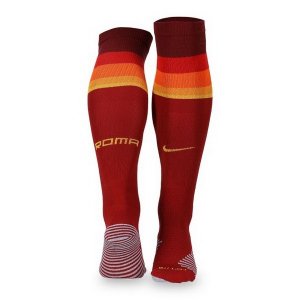 Chaussette As Roma 1ª 2020-21 Rouge