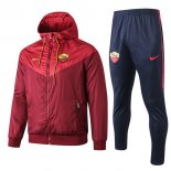 Coupe Vent AS Roma Conjunto Complet 2019-20 Rouge Bleu