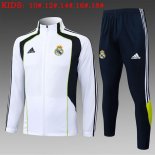 Enfant Survetement Real Madrid 2025-26 Blanc 4
