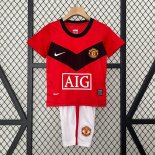 Maillot Manchester United 1ª Retro Enfant 2009 2010