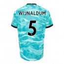 Maillot Liverpool NO.5 Wijnaldum 2ª 2020-21 Bleu