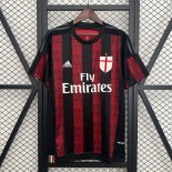 Thailande Maillot AC Milan 1ª Retro 2015-2016