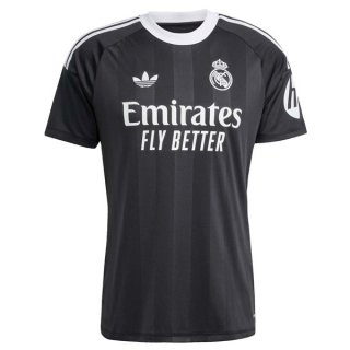 Thailande Maillot Real Madrid Gardien 2025-26 Noir Thailande Maillot Real Madrid Gardien 2025-26 Noir