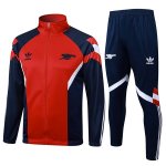 Survetement Arsenal 2024-25 Rouge Noir 2 Survetement Arsenal 2024-25 Rouge Noir 2