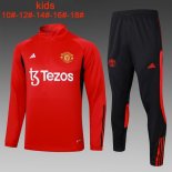 Enfant Training Manchester United 2024 Rouge 2