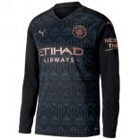 Thailande Maillot Manchester City 2ª ML 2020-21 Noir