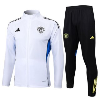 Survetement Manchester United 2025-26 Blanc 5 Survetement Manchester United 2025-26 Blanc 5