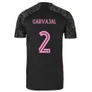 Maillot Real Madrid 3ª NO.2 Carvajal 2020-21 Noir