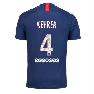 Maillot Paris Saint Germain NO.4 Kehrer 1ª 2019-20 Bleu