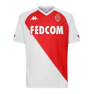 Thailande Maillot AS Monaco 1ª 2020-21 Rouge Blanc