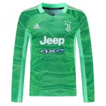 Thailande Maillot Juventus Gardien ML 2021-22 Vert