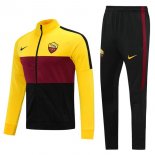 Survetement AS Roma 2020-21 Jaune Rouge