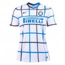 Maillot Inter Milan 2ª Femme 2020-21 Blanc