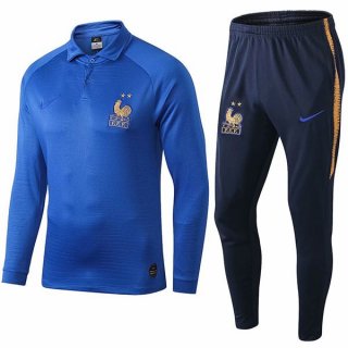 Polo Conjunto Complet France 100th Bleu