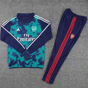 Survetement Arsenal 2019-20 Vert Bleu