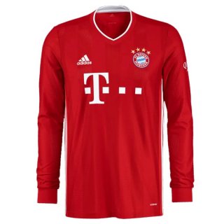 Thailande Maillot Bayern Munich 1ª ML 2020-21 Rouge