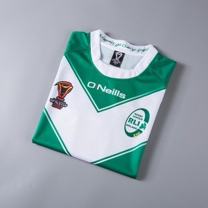 Thailande Maillot Irlande O'Neills RLWC 1ª 2017 2018 Vert