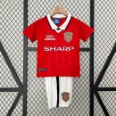 Maillot Manchester United 1ª Enfant Retro 1999 2000