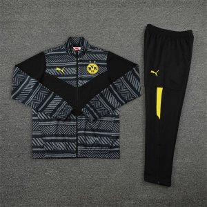 Survetement Borussia Dortmund 2022-23 Gris Noir