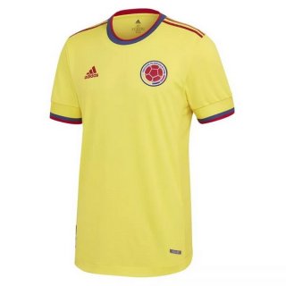 Thailande Maillot Columbia 1ª 2021 Jaune