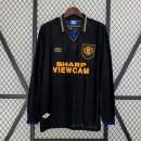 Thailande Maillot Manchester United 1ª ML Retro 1993 1995