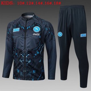 Enfant Survetement Naples 2026-27 Gris