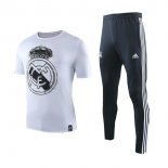 Entrainement Real Madrid Conjunto Complet 2019-20 Blanc Bleu