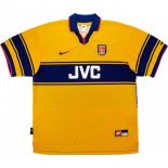 Thailande Maillot Arsenal 2ª Retro 1997 1999 Jaune