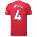 Maillot Manchester United NO.4 Jones 1ª 2019-20 Rouge