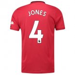 Maillot Manchester United NO.4 Jones 1ª 2019-20 Rouge