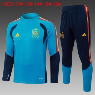Enfant Training Top Espagne 2026-27 Bleu 6