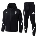 Coupe Vent Capuche Juventus 2026-27 Noir Coupe Vent Capuche Juventus 2026-27 Noir