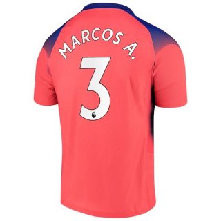 Maillot Chelsea NO.3 Marcos A. 3ª 2020-21 Orange