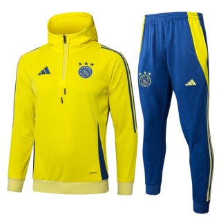 Sweat Shirt Capuche Ajax 2025-26 Jaune 5  Sweat Shirt Capuche Ajax 2025-26 Jaune 5