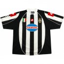 Thailande Maillot Juventus 1ª Retro 2002 2003 Noir Blanc