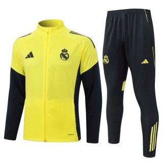 Survetement Real Madrid 2025-26 Jaune 5 Survetement Real Madrid 2025-26 Jaune 5