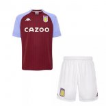 Maillot Aston Villa 1ª Enfant 2020-21 Rouge