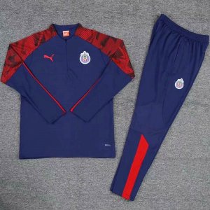 Survetement Chivas 2019-20 Rouge Bleu