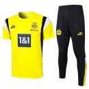 Thailande Maillot Borussia Dortmund Ensemble Complet 2024 Jaune