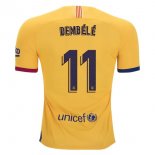 Maillot Barcelone NO.11 O.Dembele 2ª 2019-20 Jaune