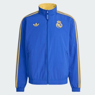 Veste Coupe-Vent Réversible Real Madrid 2026
