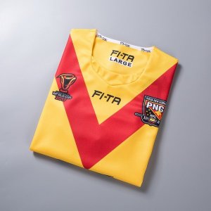 Thailande Maillot Papúa Nueva Guinea RLWC 1ª 2017 2018 Jaune